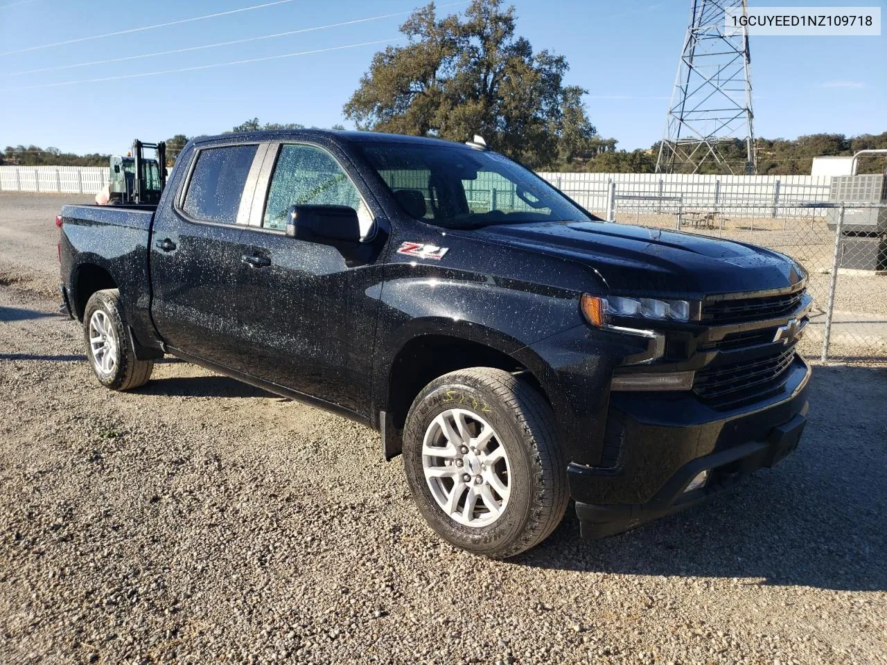 2022 Chevrolet Silverado Ltd K1500 Rst VIN: 1GCUYEED1NZ109718 Lot: 77435284