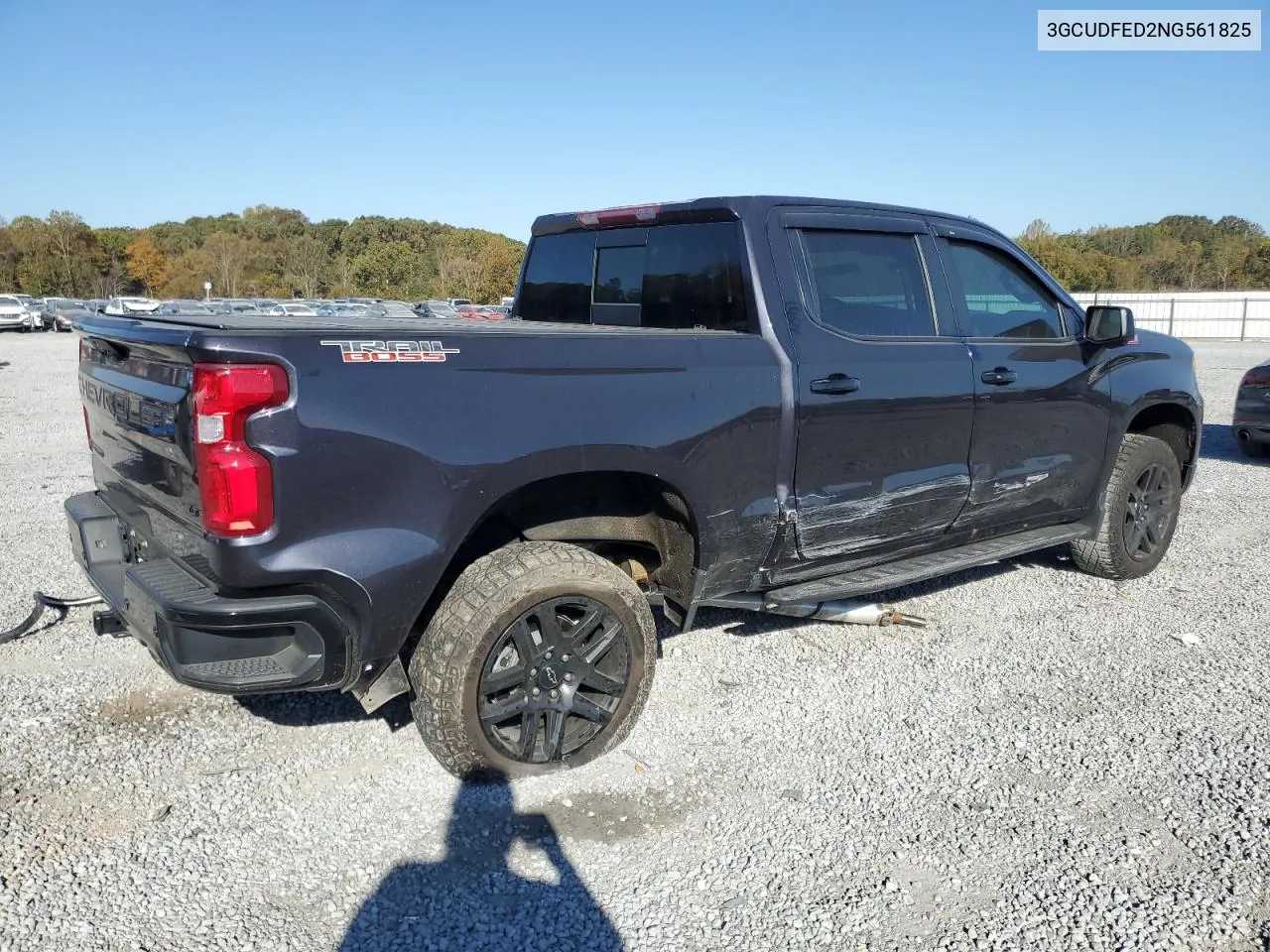 2022 Chevrolet Silverado K1500 Lt Trail Boss VIN: 3GCUDFED2NG561825 Lot: 77632284