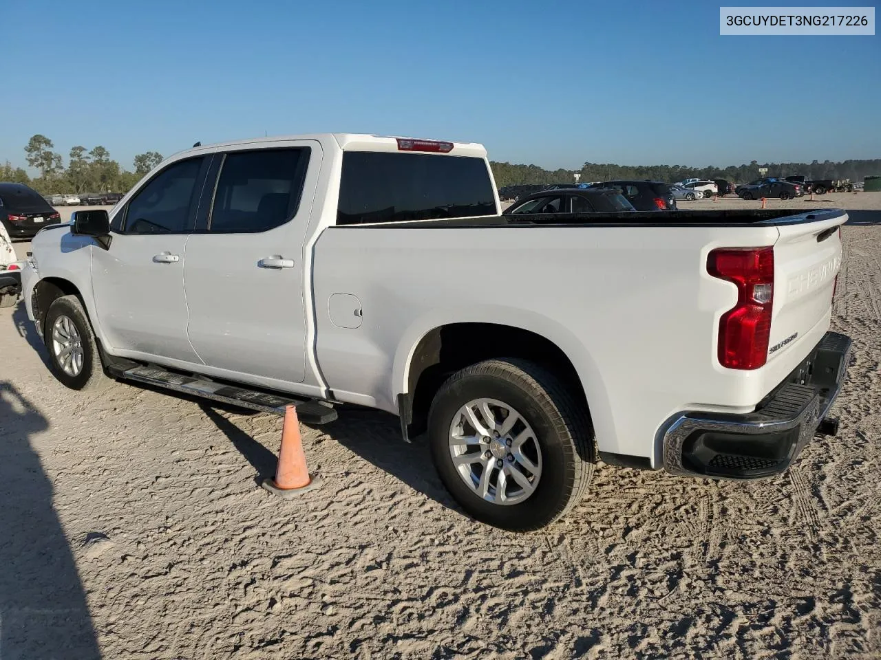 3GCUYDET3NG217226 2022 Chevrolet Silverado Ltd K1500 Lt