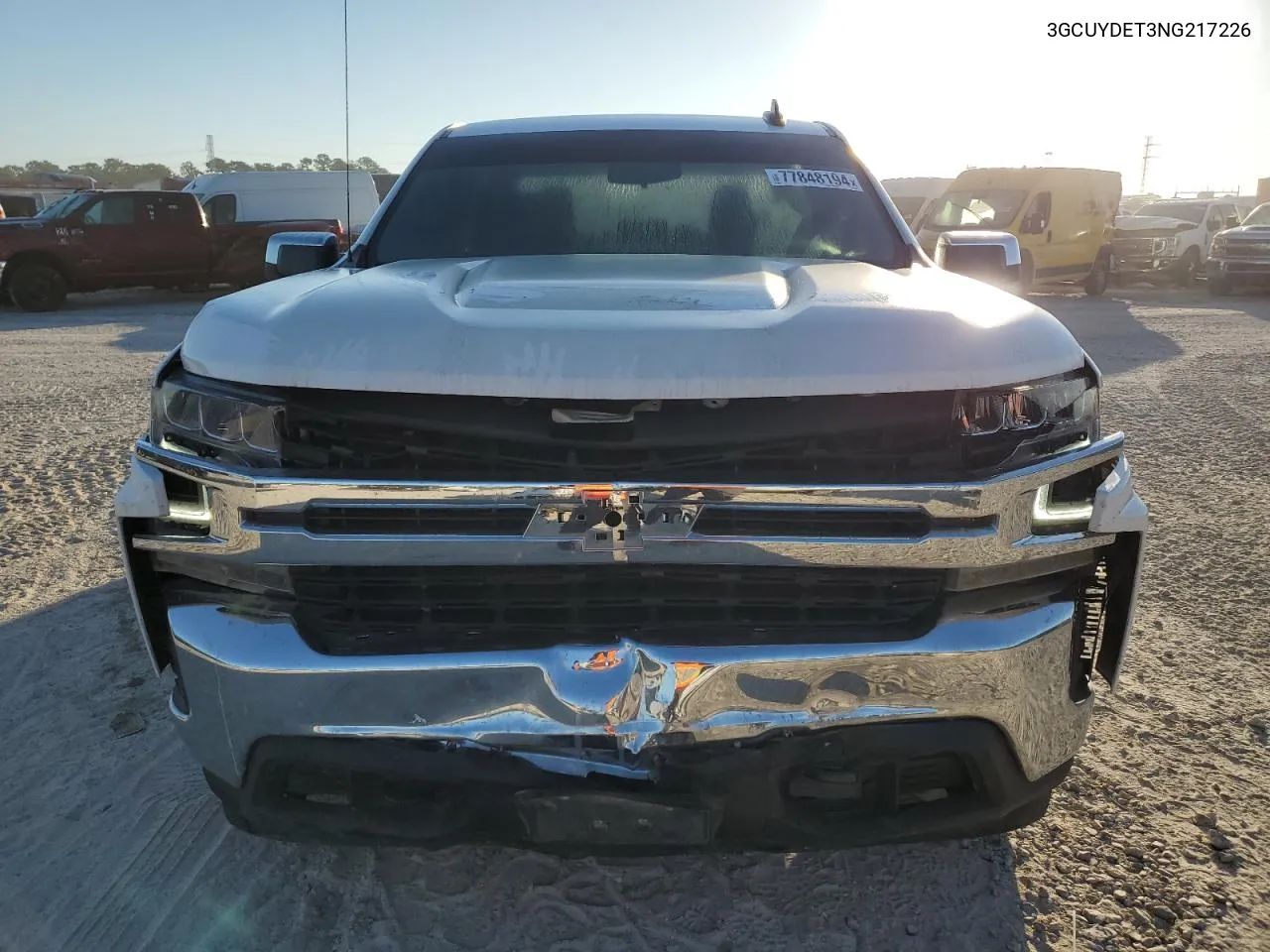 3GCUYDET3NG217226 2022 Chevrolet Silverado Ltd K1500 Lt