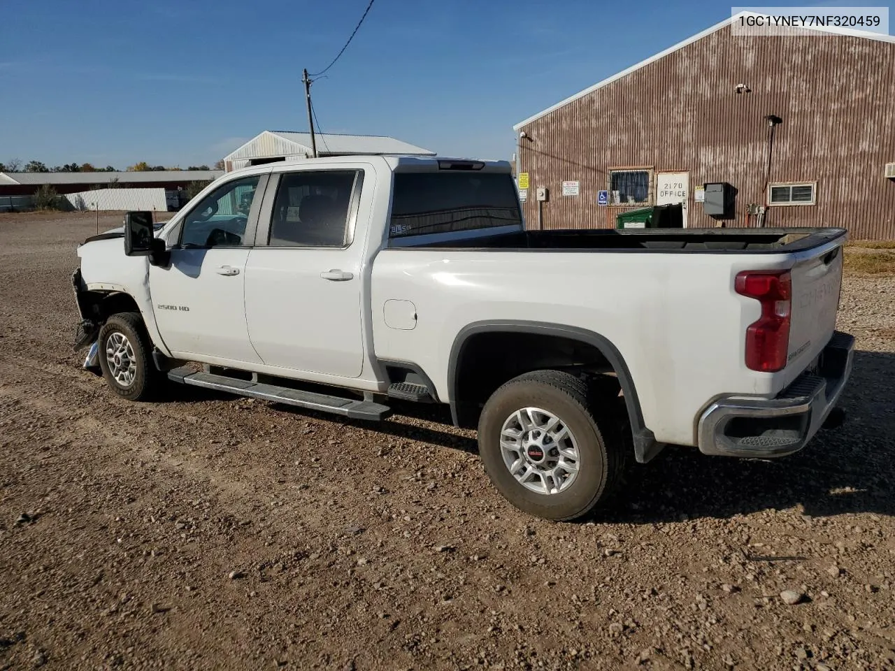 2022 Chevrolet Silverado K2500 Heavy Duty Lt VIN: 1GC1YNEY7NF320459 Lot: 77863624