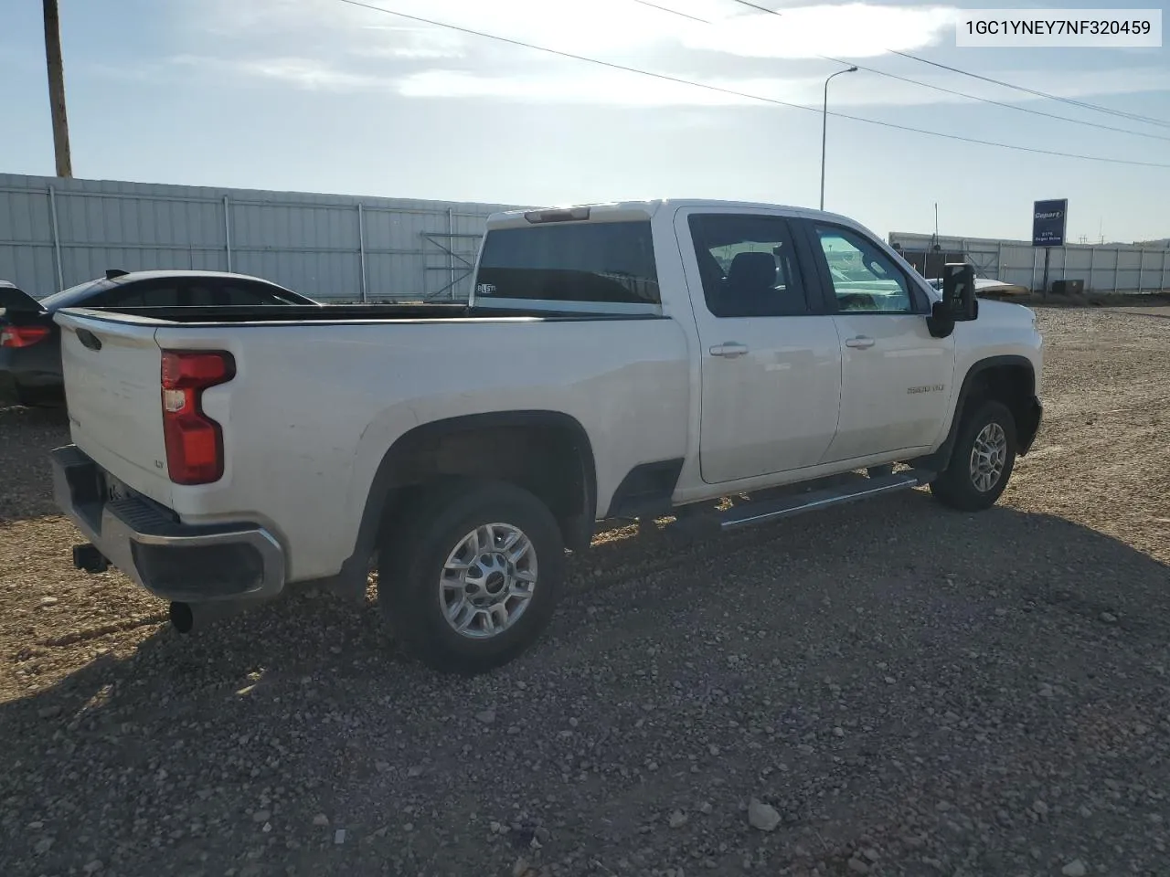 2022 Chevrolet Silverado K2500 Heavy Duty Lt VIN: 1GC1YNEY7NF320459 Lot: 77863624