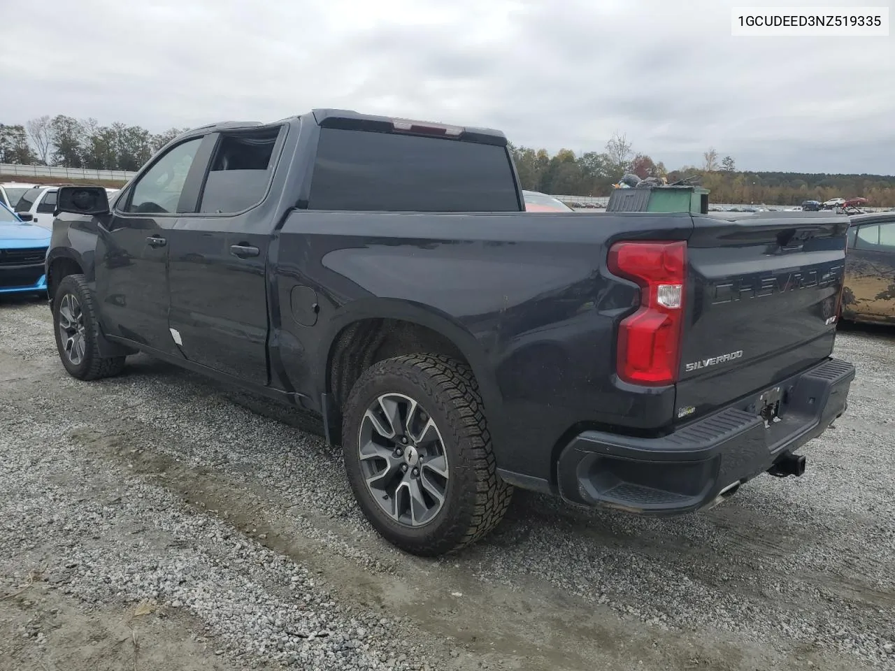 1GCUDEED3NZ519335 2022 Chevrolet Silverado K1500 Rst