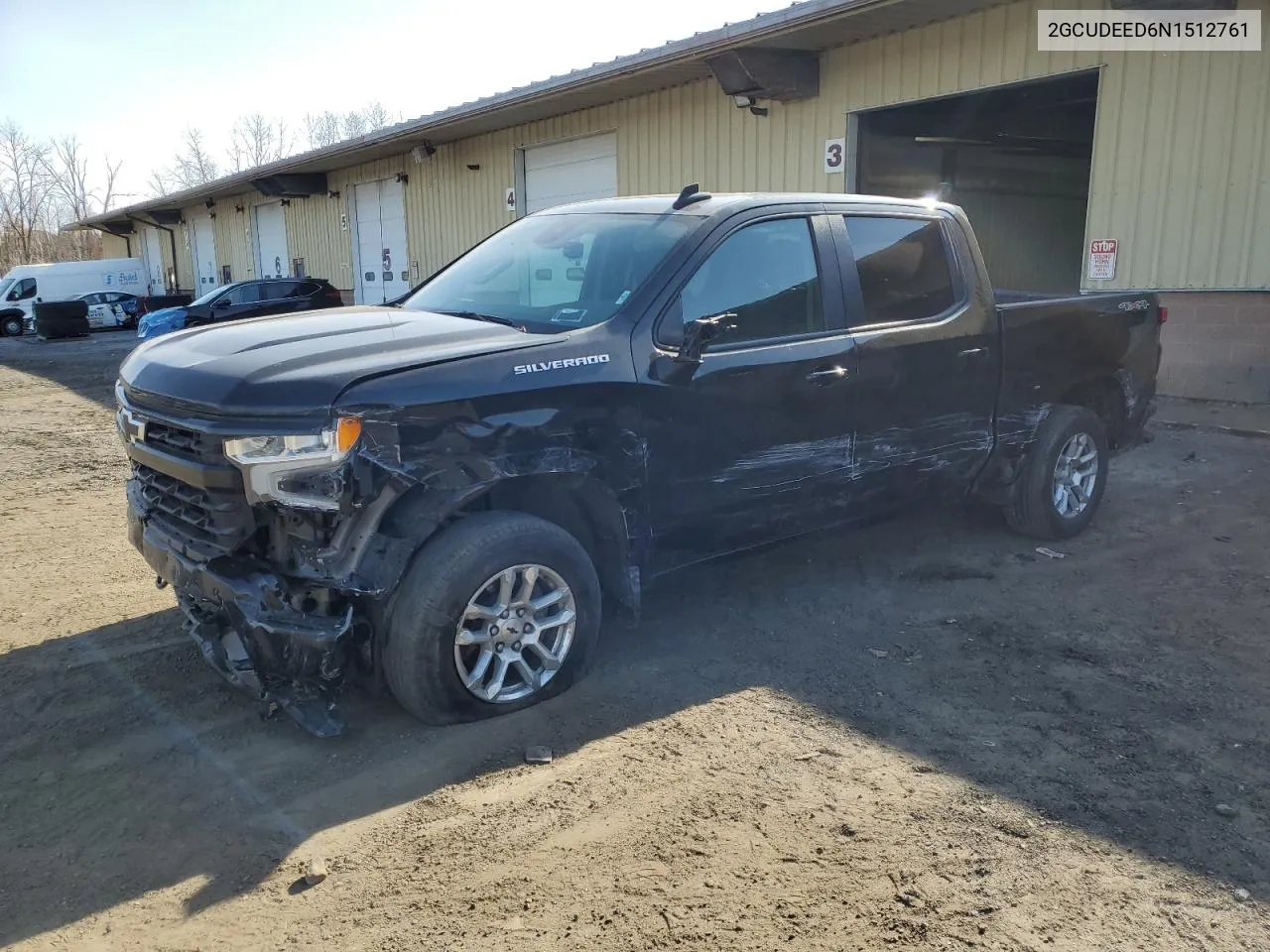 2022 Chevrolet Silverado K1500 Rst VIN: 2GCUDEED6N1512761 Lot: 78642644