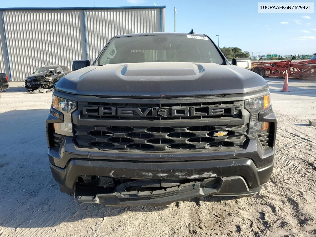 2022 Chevrolet Silverado C1500 VIN: 1GCPAAEK6NZ529421 Lot: 78933114