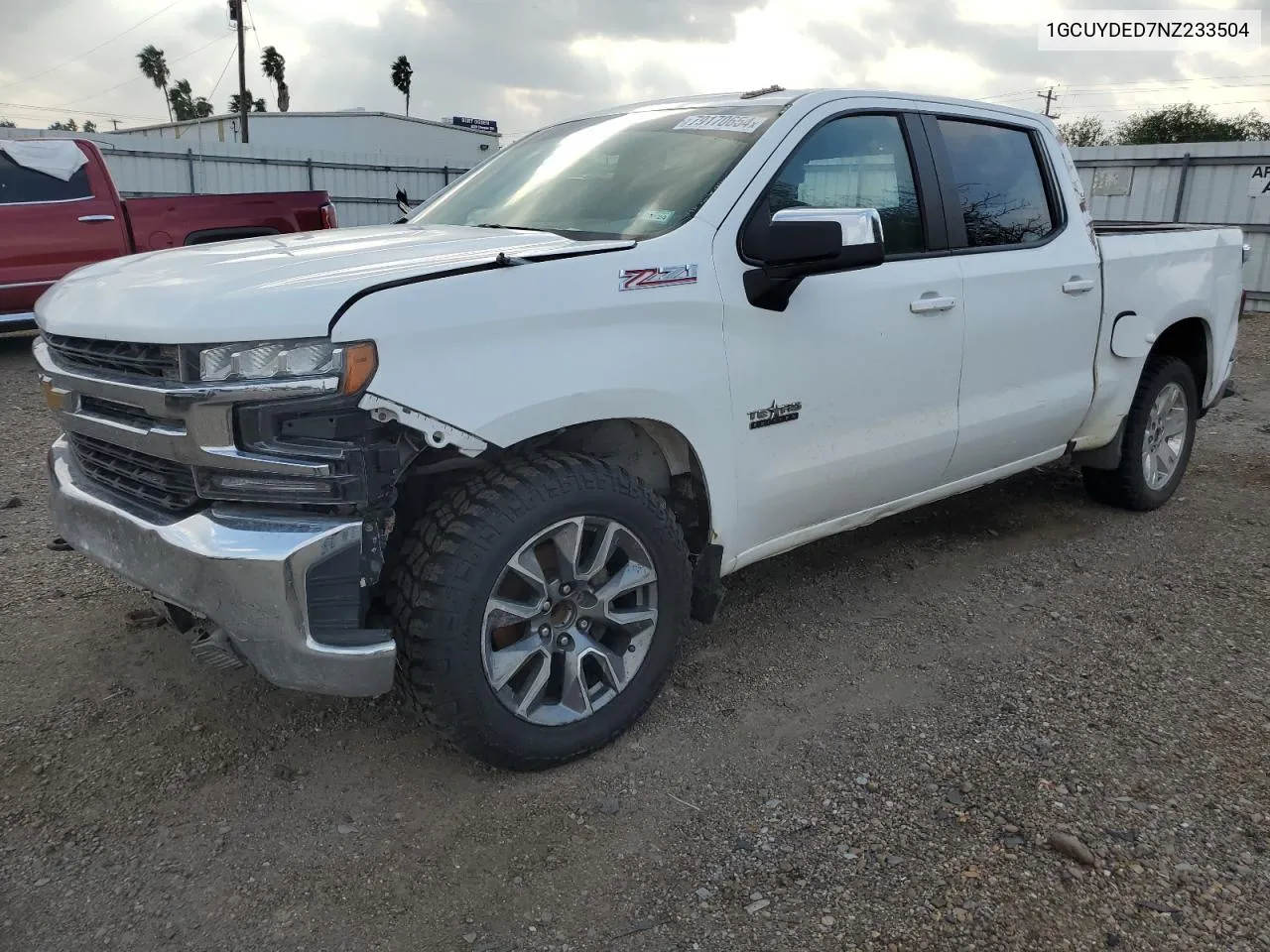 2022 Chevrolet Silverado Ltd K1500 Lt VIN: 1GCUYDED7NZ233504 Lot: 79170654