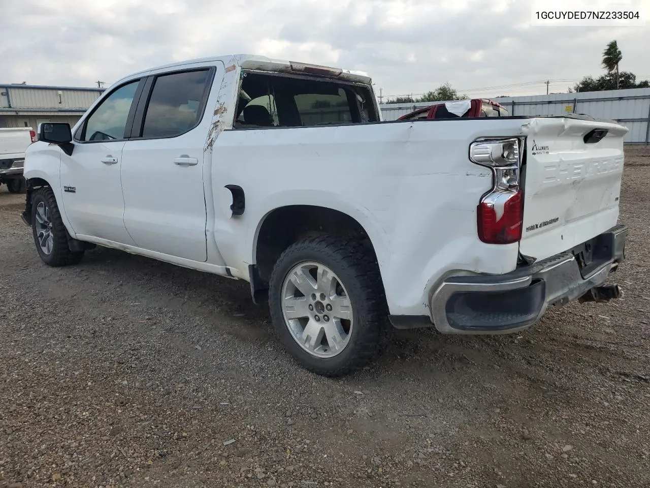 2022 Chevrolet Silverado Ltd K1500 Lt VIN: 1GCUYDED7NZ233504 Lot: 79170654