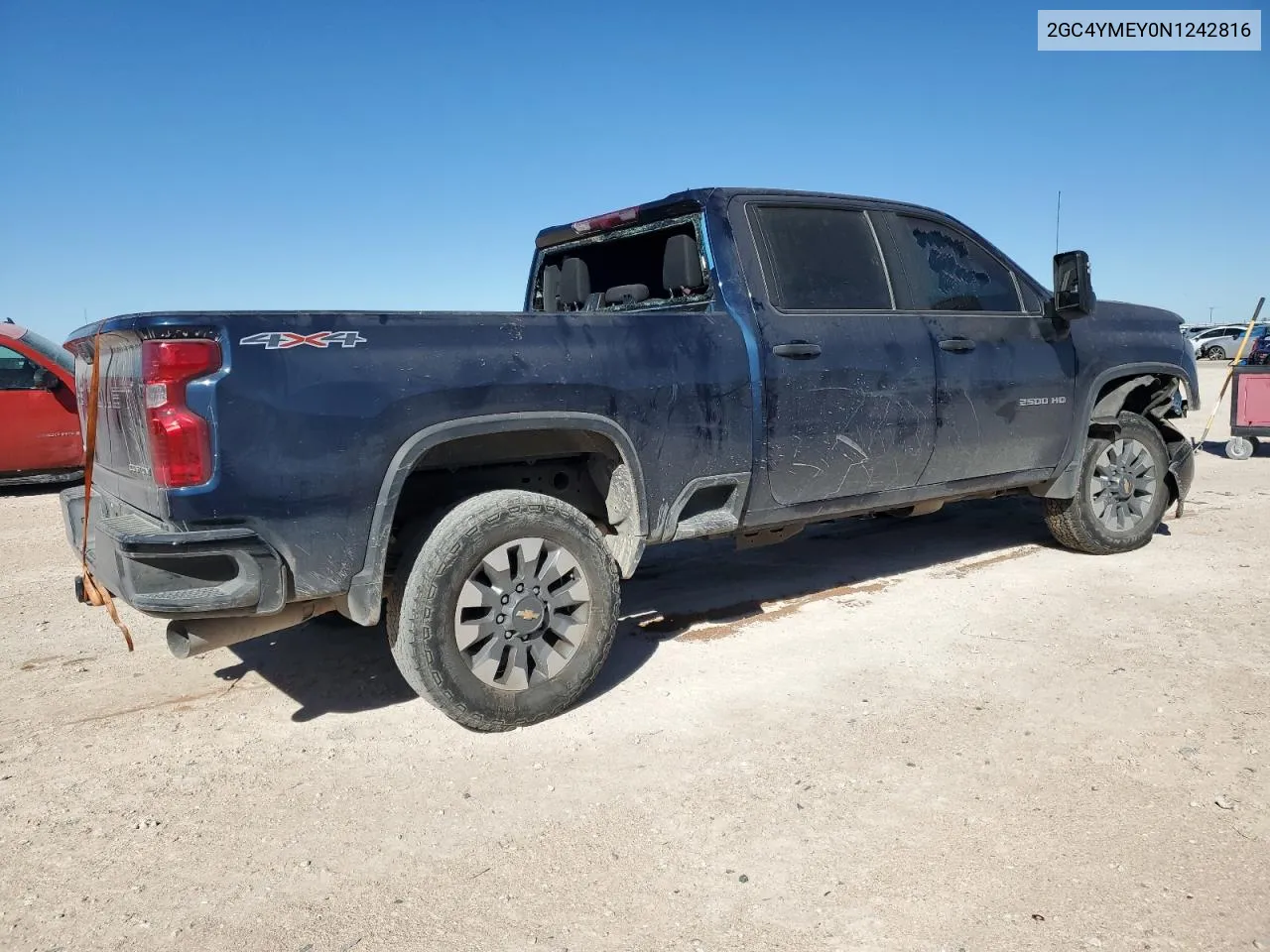 2022 Chevrolet Silverado K2500 Custom VIN: 2GC4YMEY0N1242816 Lot: 79408334