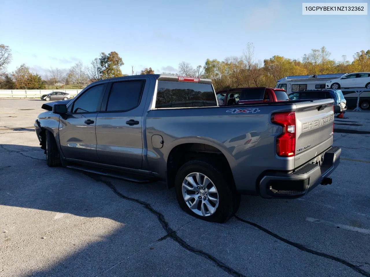 2022 Chevrolet Silverado Ltd K1500 Custom VIN: 1GCPYBEK1NZ132362 Lot: 79741884