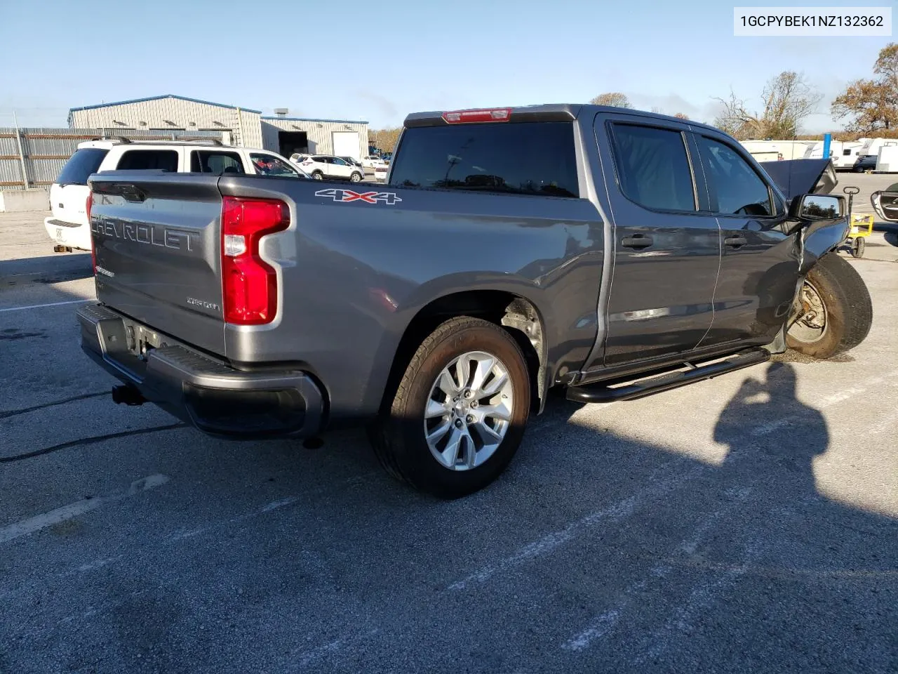 2022 Chevrolet Silverado Ltd K1500 Custom VIN: 1GCPYBEK1NZ132362 Lot: 79741884