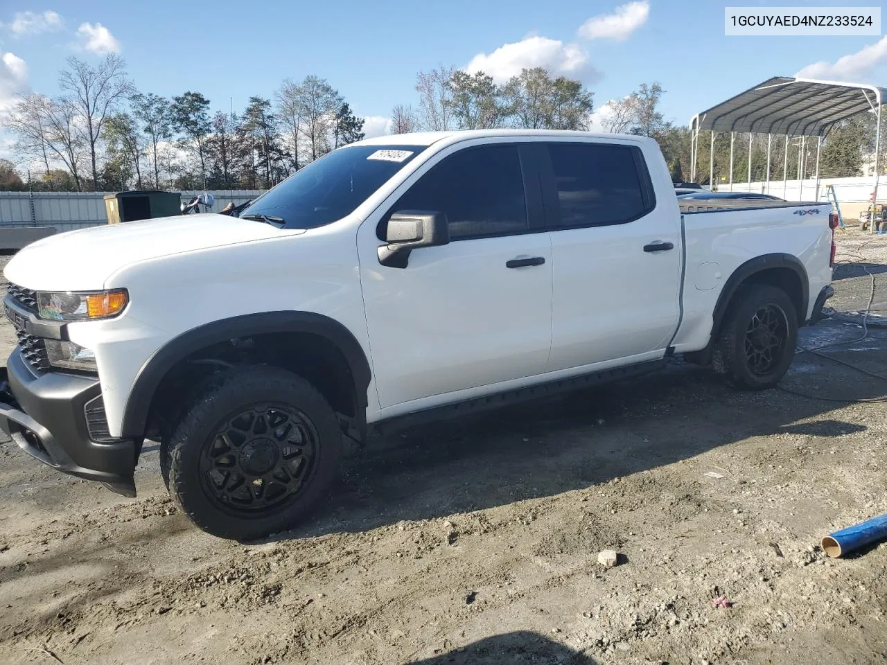 2022 Chevrolet Silverado Ltd K1500 VIN: 1GCUYAED4NZ233524 Lot: 79764084