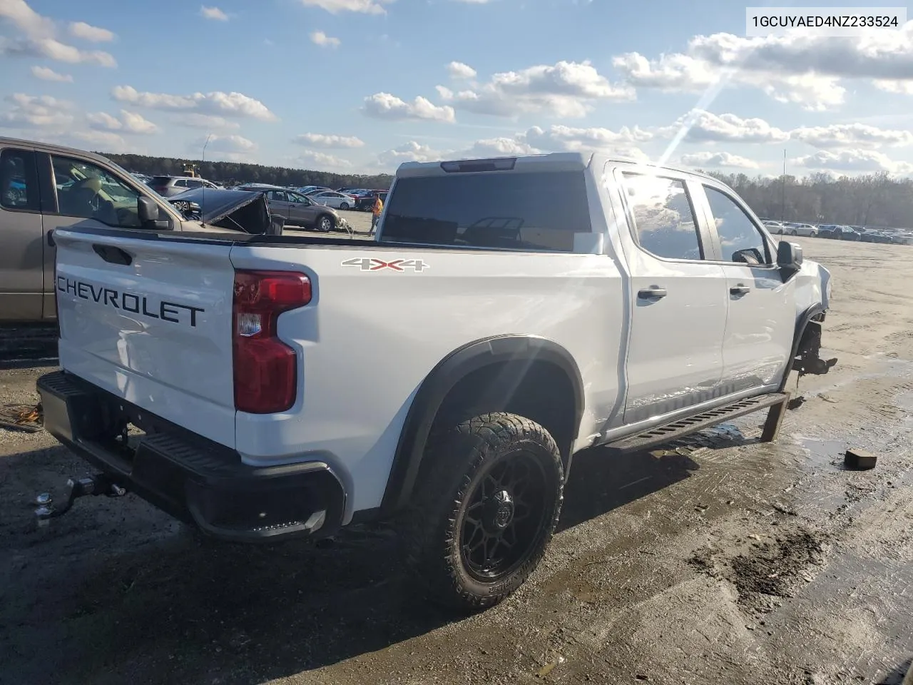 2022 Chevrolet Silverado Ltd K1500 VIN: 1GCUYAED4NZ233524 Lot: 79764084