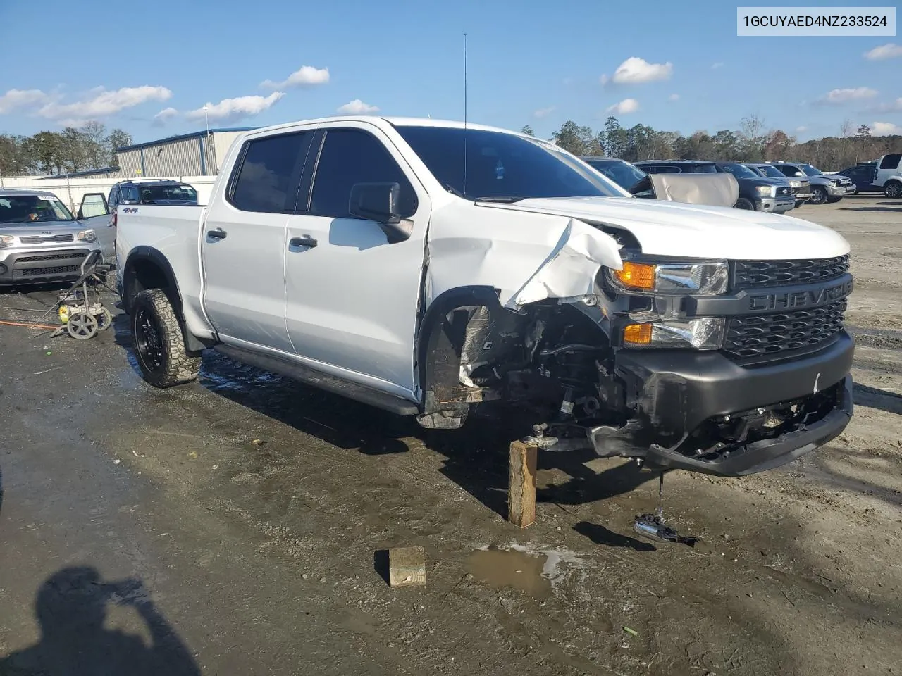 2022 Chevrolet Silverado Ltd K1500 VIN: 1GCUYAED4NZ233524 Lot: 79764084