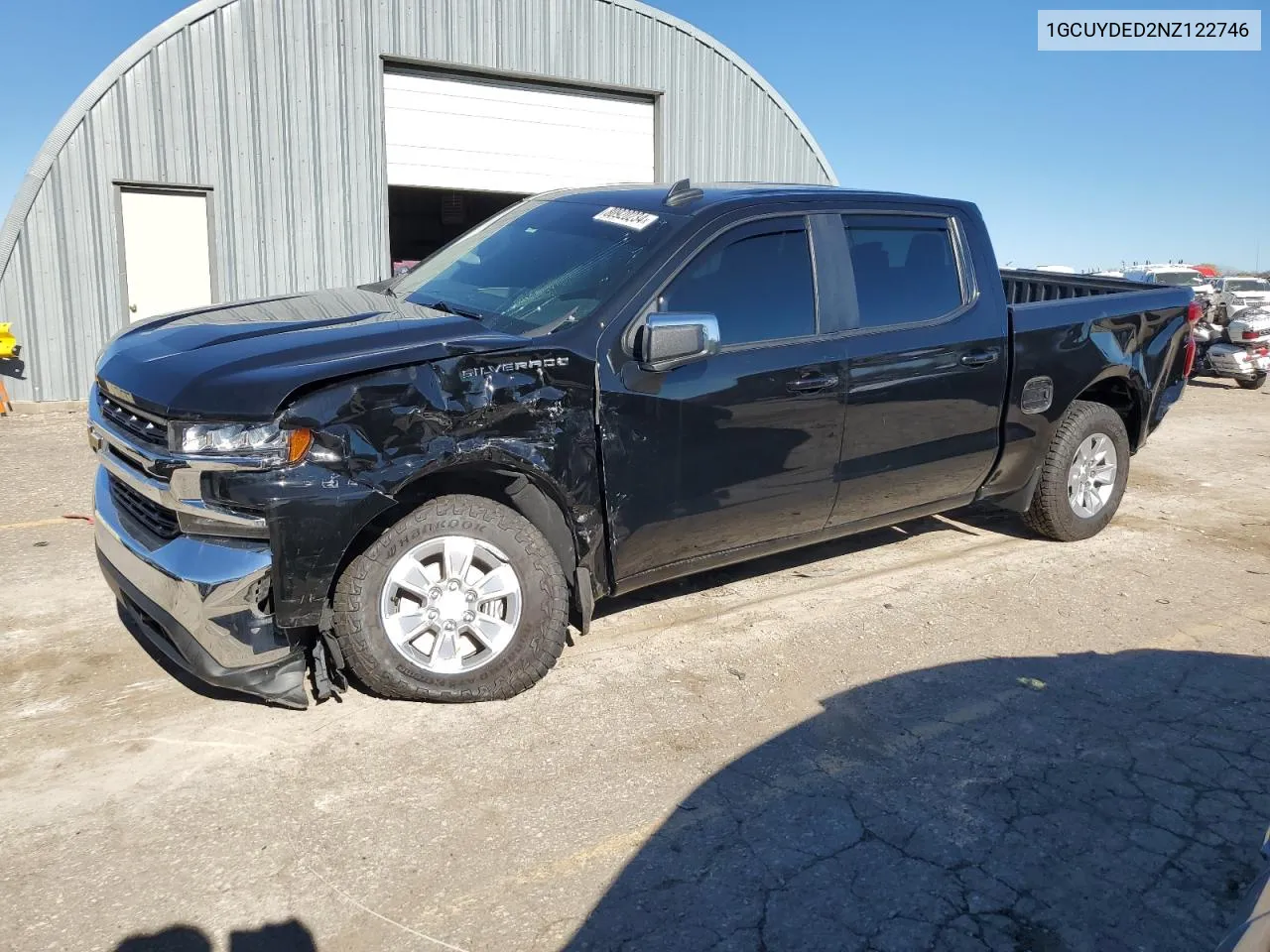 2022 Chevrolet Silverado Ltd K1500 Lt VIN: 1GCUYDED2NZ122746 Lot: 80920234