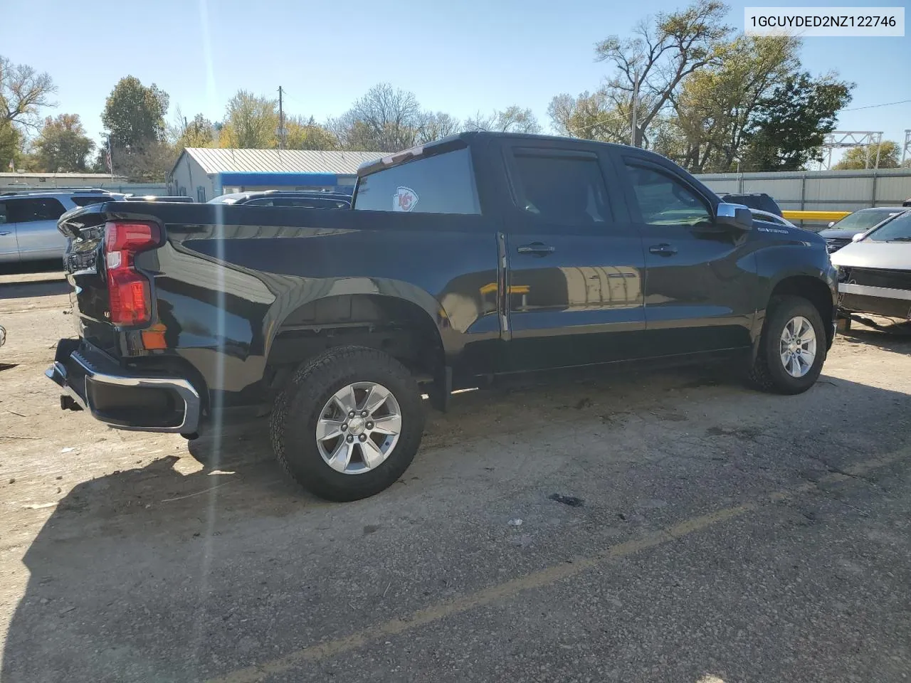 2022 Chevrolet Silverado Ltd K1500 Lt VIN: 1GCUYDED2NZ122746 Lot: 80920234