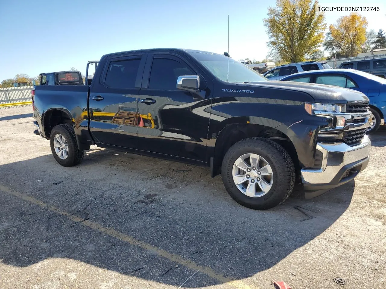 2022 Chevrolet Silverado Ltd K1500 Lt VIN: 1GCUYDED2NZ122746 Lot: 80920234