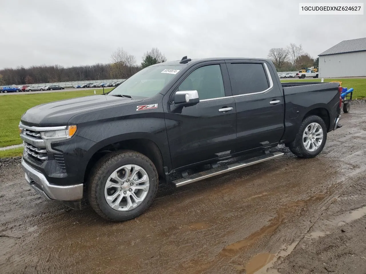 2022 Chevrolet Silverado K1500 Ltz VIN: 1GCUDGEDXNZ624627 Lot: 80949874