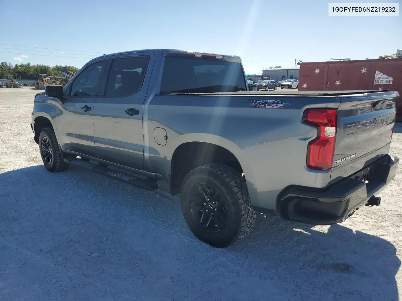 2022 Chevrolet Silverado Ltd K1500 Lt Trail Boss VIN: 1GCPYFED6NZ219232 Lot: 81286324