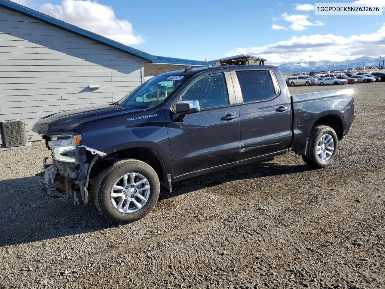 2022 Chevrolet Silverado K1500 Lt VIN: 1GCPDDEK5NZ632676 Lot: 81424644