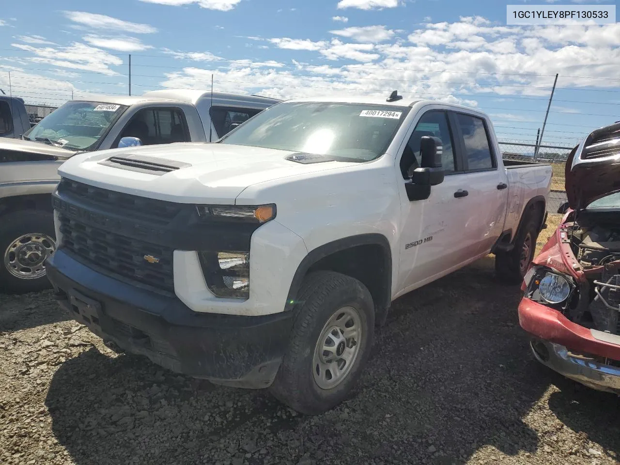 2023 Chevrolet Silverado K2500 Heavy Duty VIN: 1GC1YLEY8PF130533 Lot: 40017294