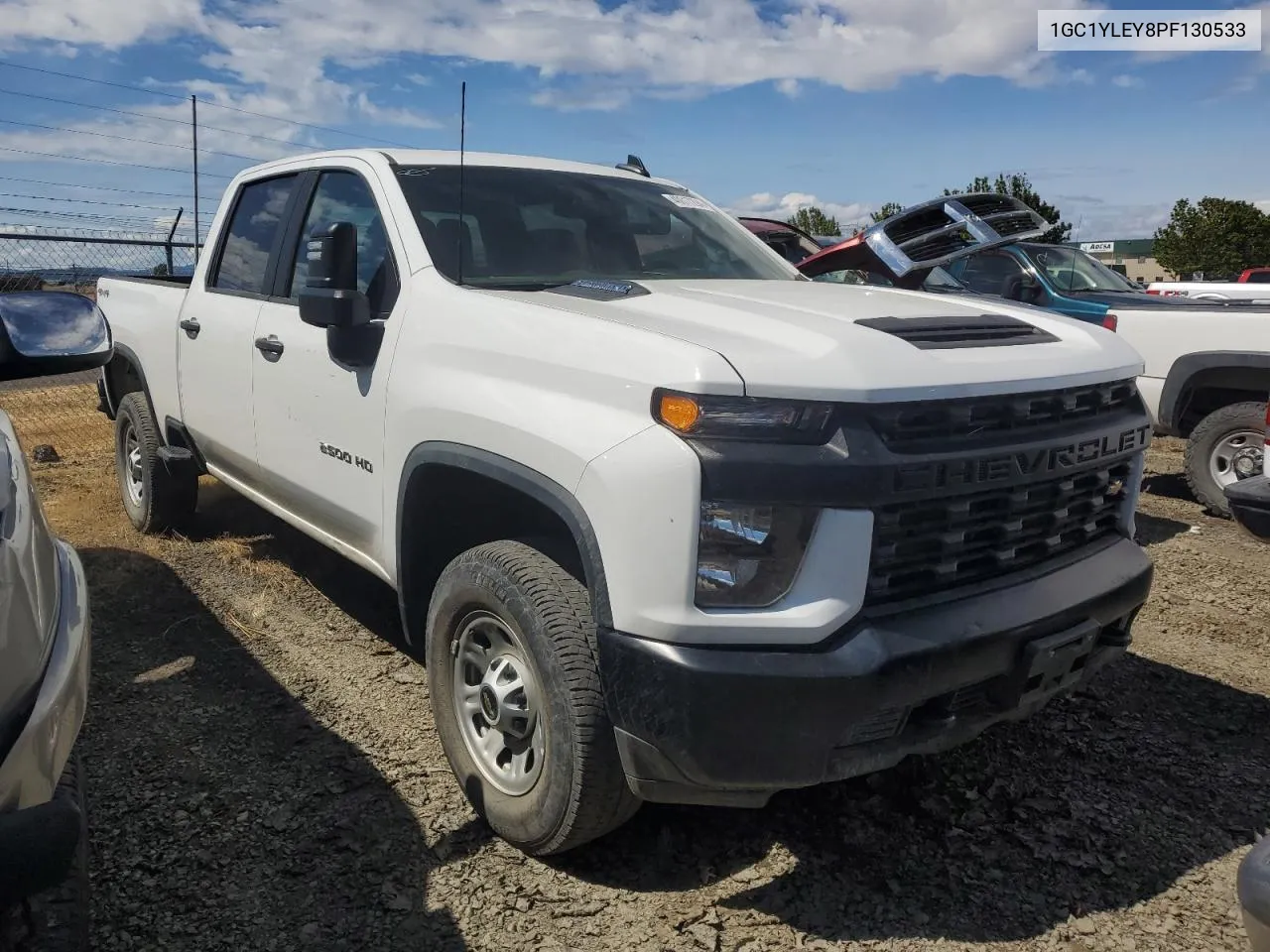 2023 Chevrolet Silverado K2500 Heavy Duty VIN: 1GC1YLEY8PF130533 Lot: 40017294