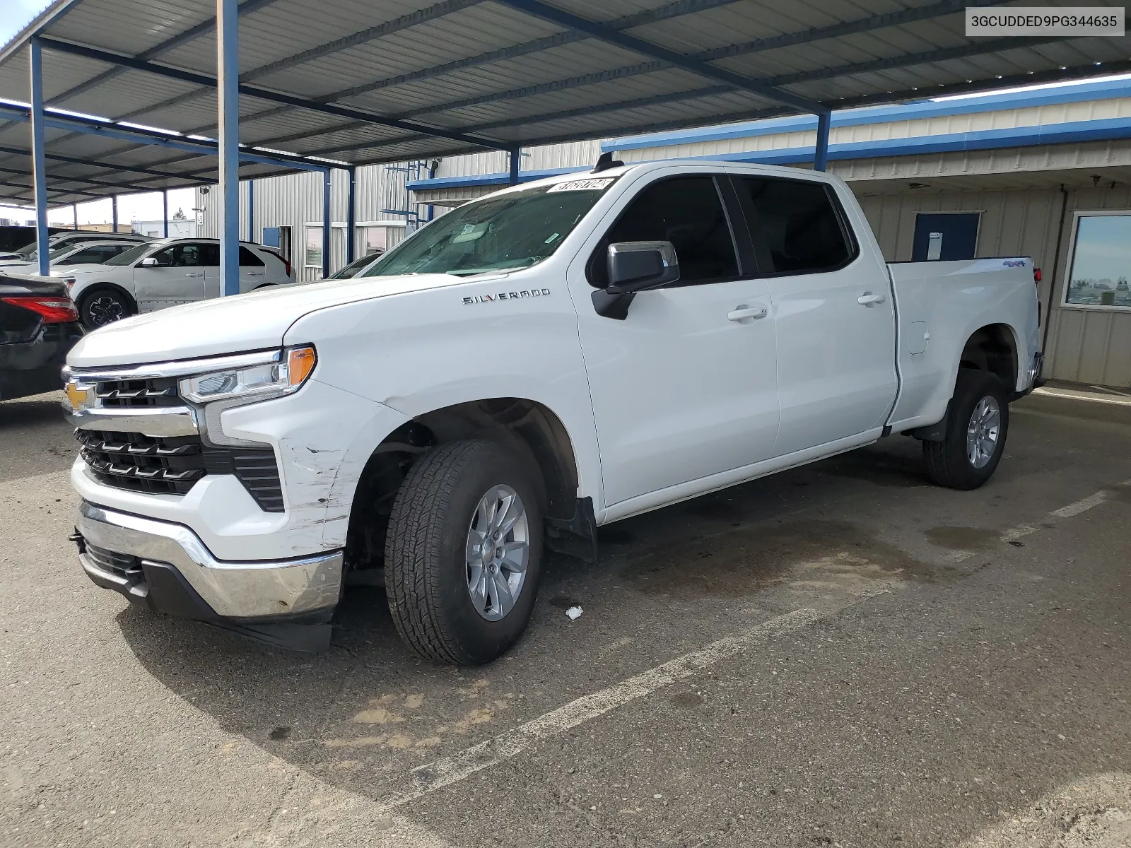 2023 Chevrolet Silverado K1500 Lt VIN: 3GCUDDED9PG344635 Lot: 51628704