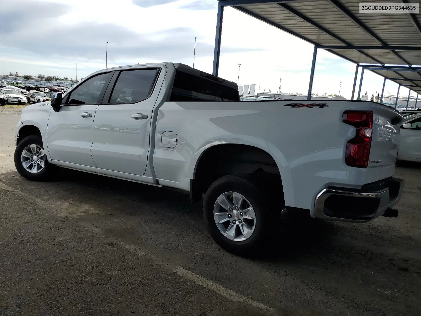 2023 Chevrolet Silverado K1500 Lt VIN: 3GCUDDED9PG344635 Lot: 51628704