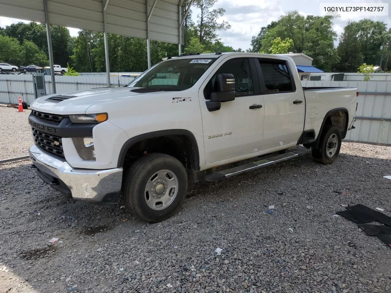 2023 Chevrolet Silverado K2500 Heavy Duty VIN: 1GC1YLE73PF142757 Lot: 53621714