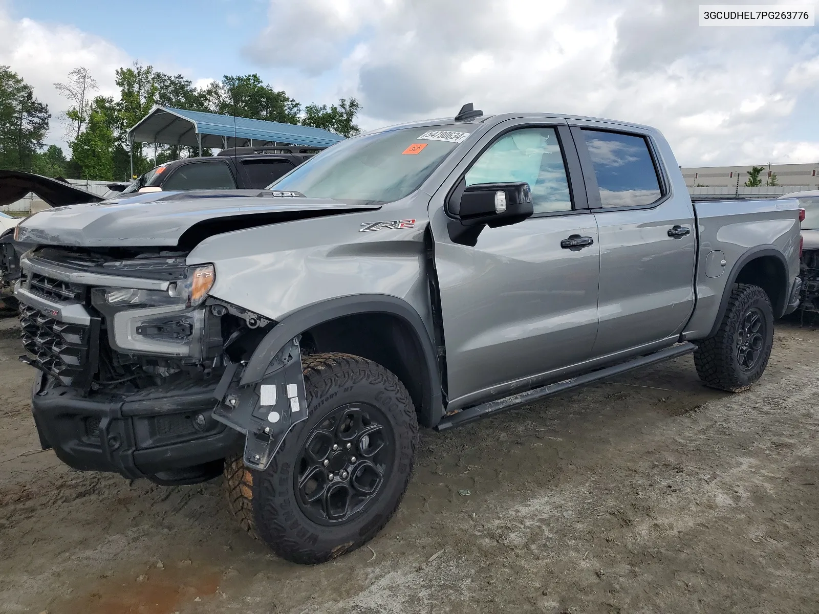 2023 Chevrolet Silverado K1500 Zr2 VIN: 3GCUDHEL7PG263776 Lot: 54790634