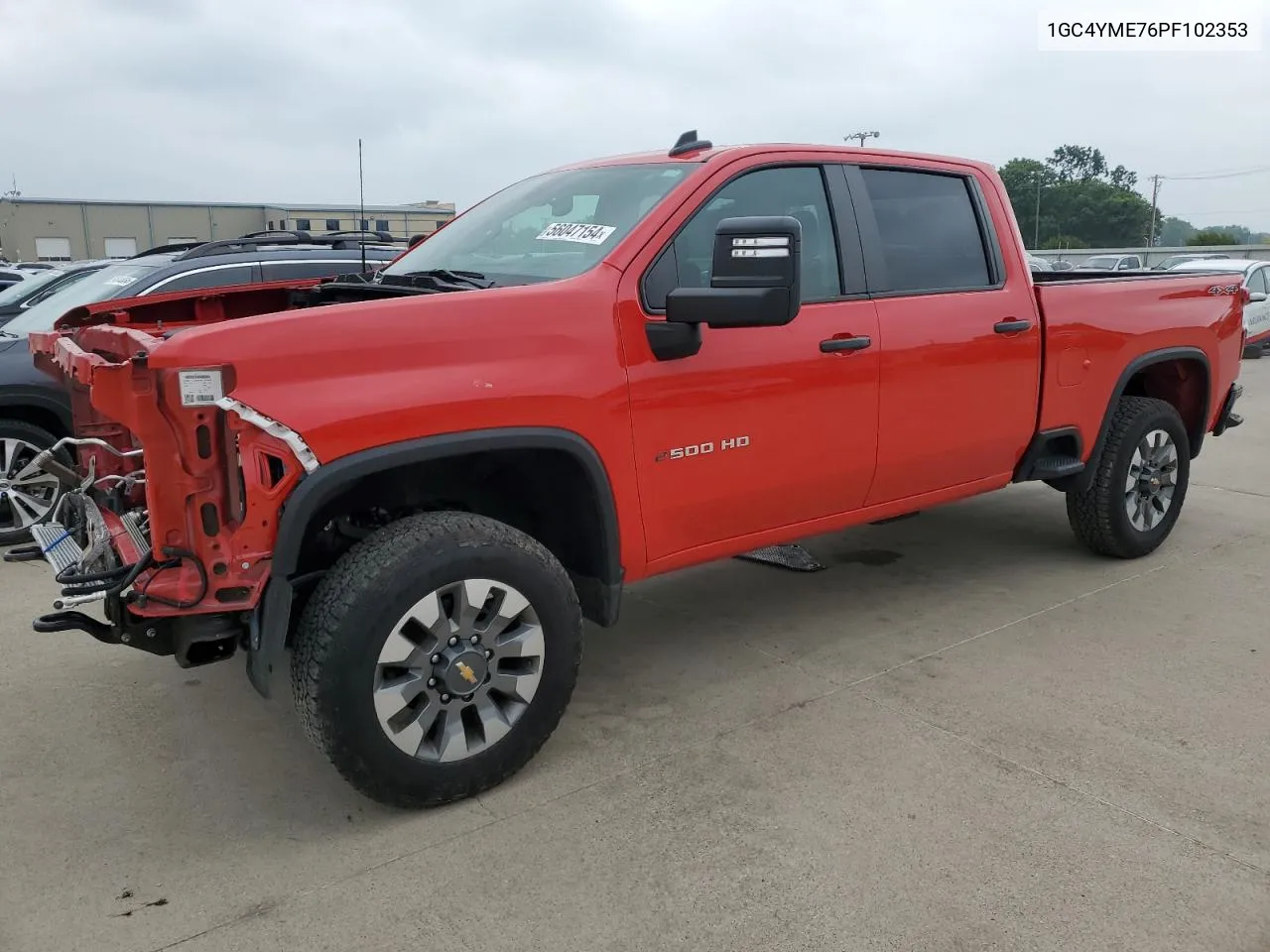 2023 Chevrolet Silverado K2500 Custom VIN: 1GC4YME76PF102353 Lot: 56047154