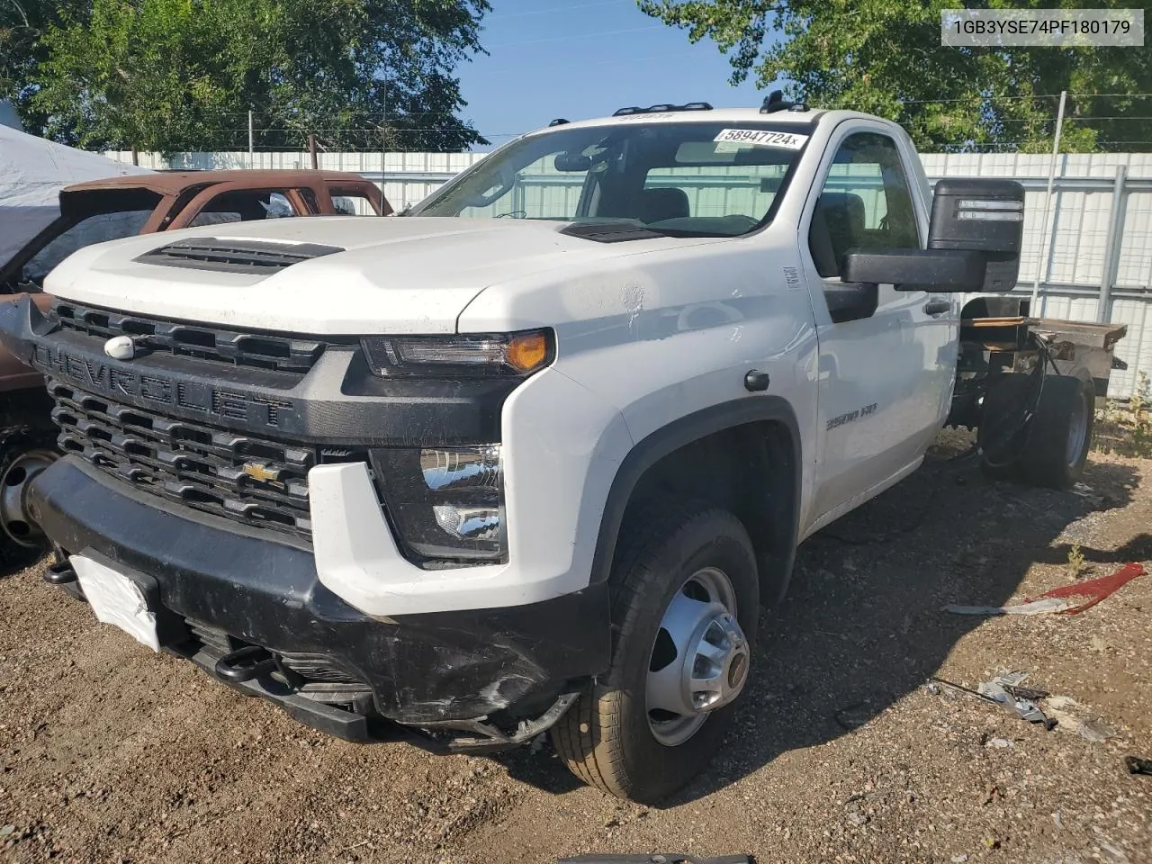 2023 Chevrolet Silverado K3500 VIN: 1GB3YSE74PF180179 Lot: 58947724