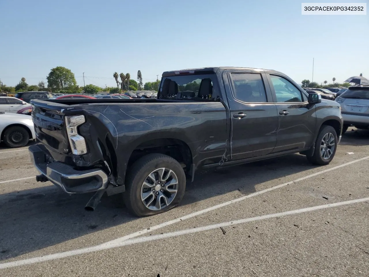 2023 Chevrolet Silverado C1500 Lt VIN: 3GCPACEK0PG342352 Lot: 64611404