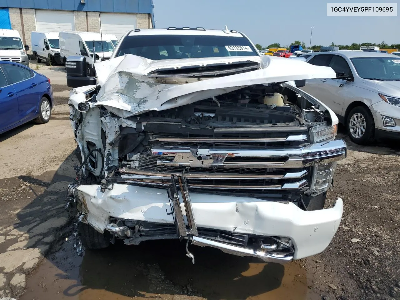 2023 Chevrolet Silverado K3500 High Country VIN: 1GC4YVEY5PF109695 Lot: 69135914