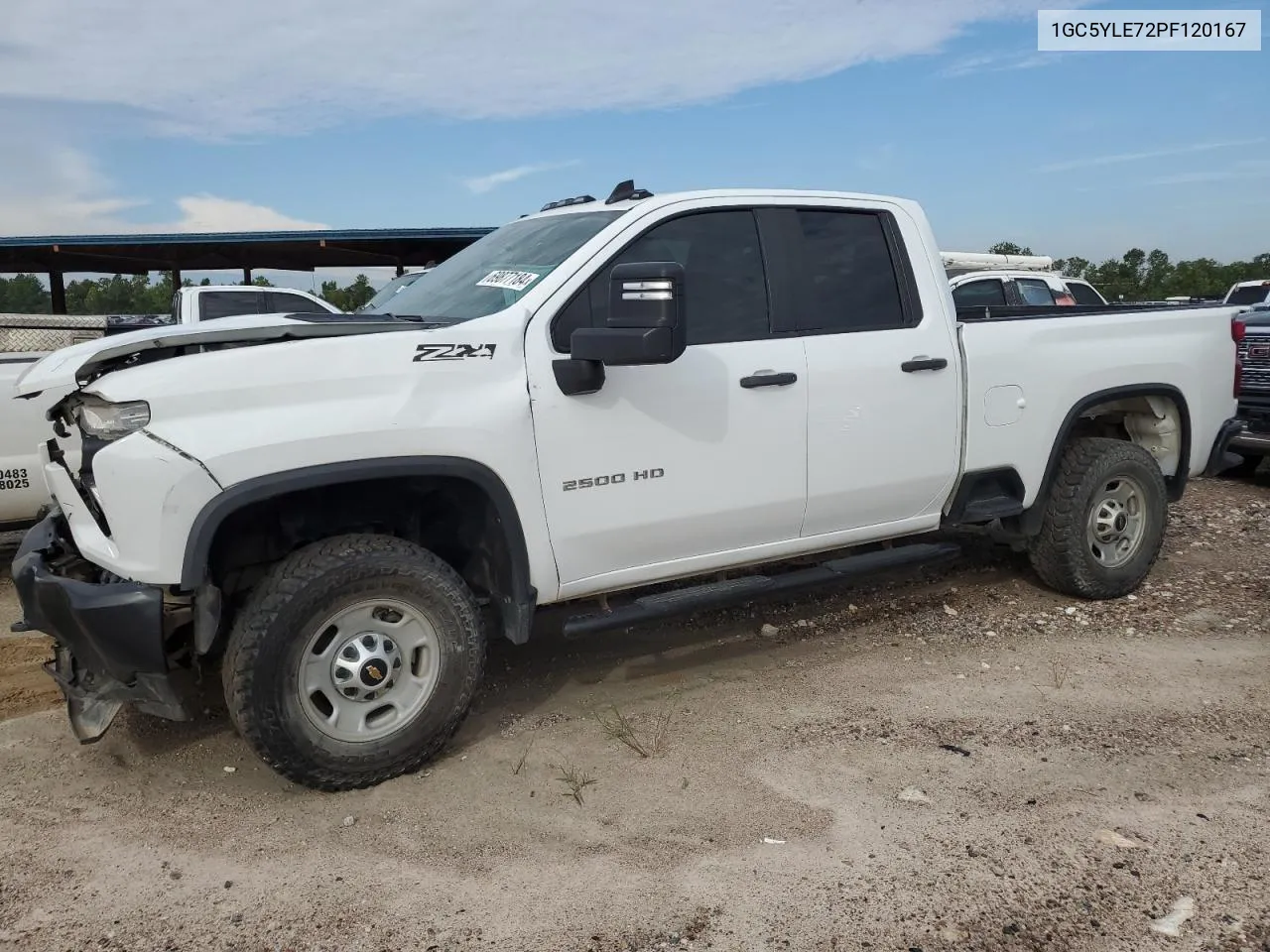 1GC5YLE72PF120167 2023 Chevrolet Silverado K2500 Heavy Duty