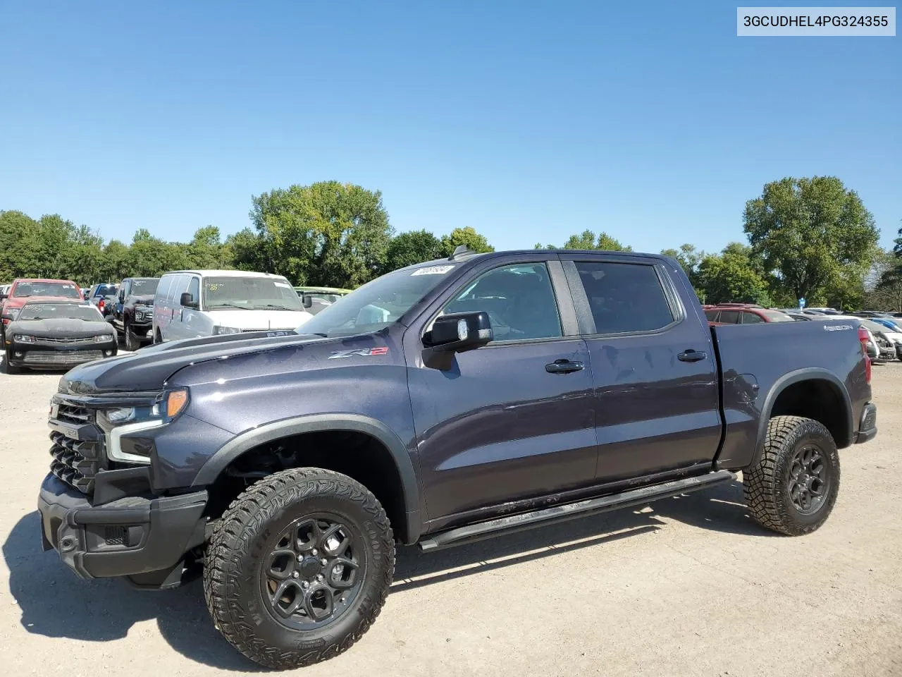 2023 Chevrolet Silverado K1500 Zr2 VIN: 3GCUDHEL4PG324355 Lot: 70081934