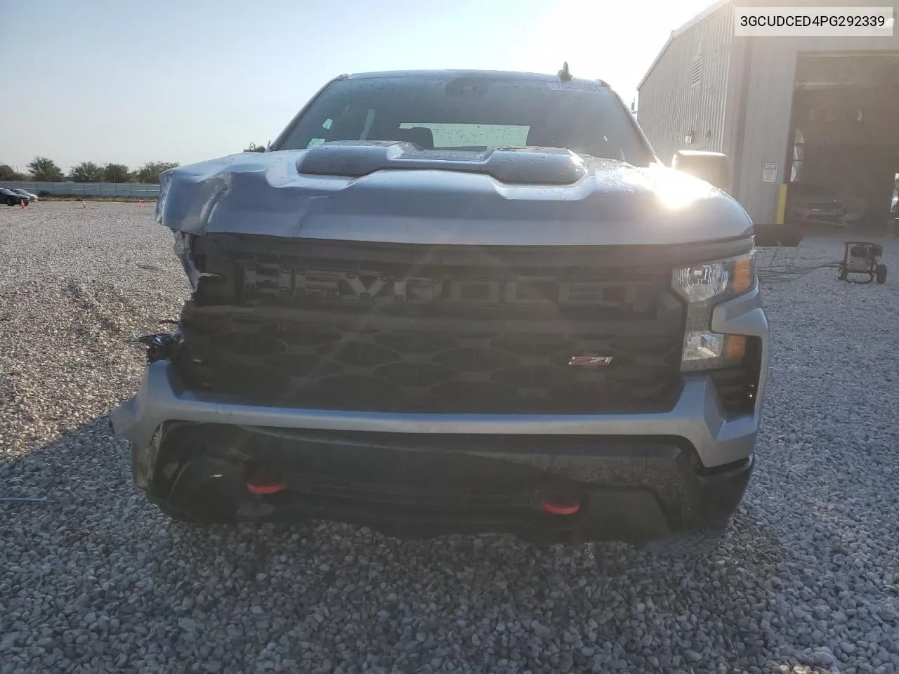 2023 Chevrolet Silverado K1500 Trail Boss Custom VIN: 3GCUDCED4PG292339 Lot: 70334504