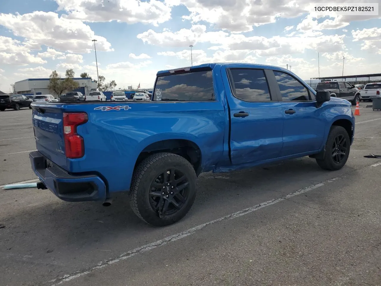 2023 Chevrolet Silverado K1500 Custom VIN: 1GCPDBEK5PZ182521 Lot: 71575584