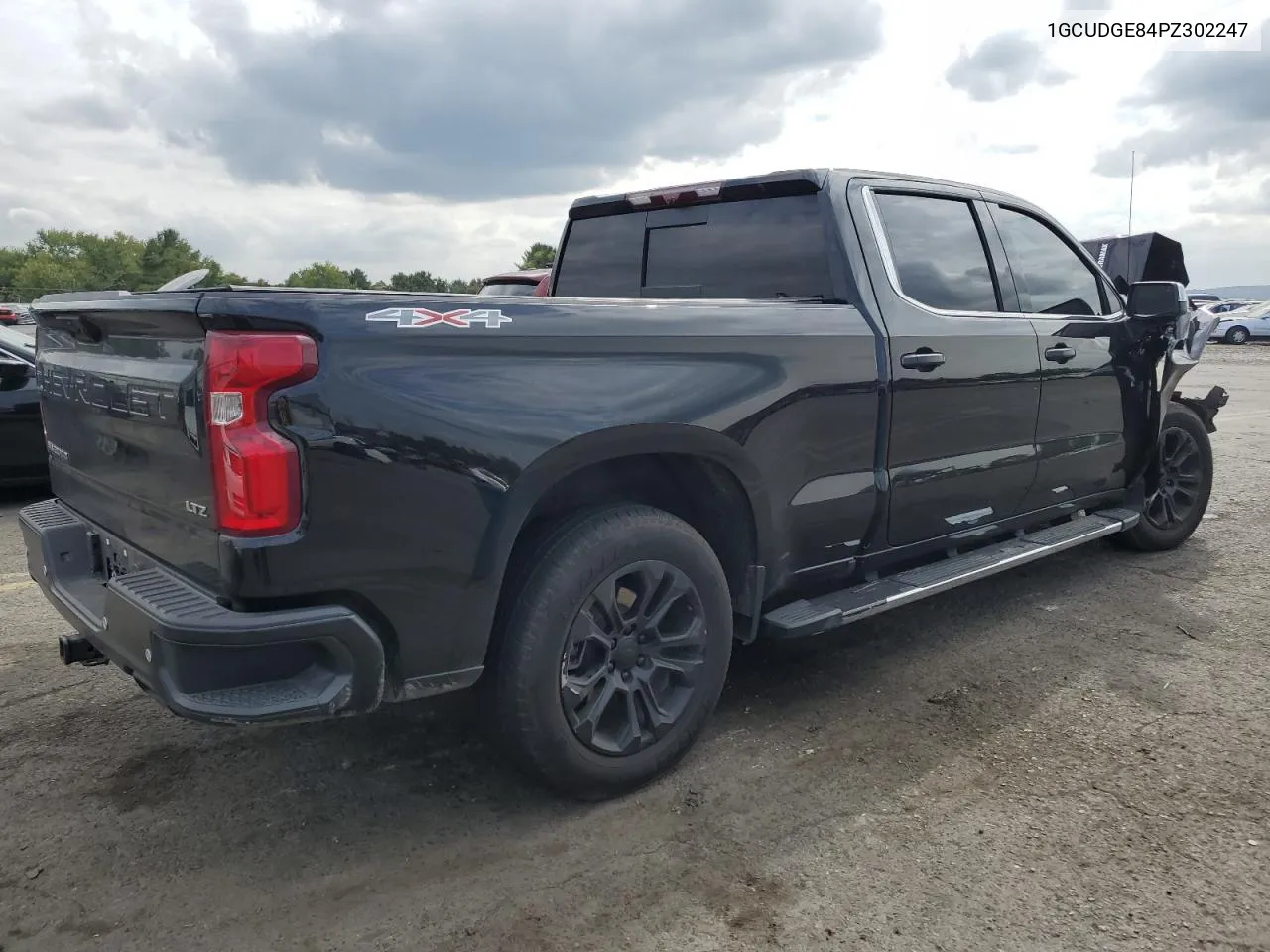 2023 Chevrolet Silverado K1500 Ltz VIN: 1GCUDGE84PZ302247 Lot: 71858954