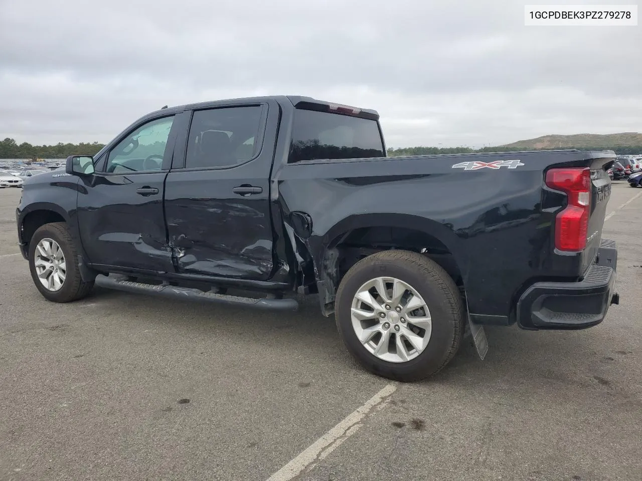 2023 Chevrolet Silverado K1500 Custom VIN: 1GCPDBEK3PZ279278 Lot: 71882104