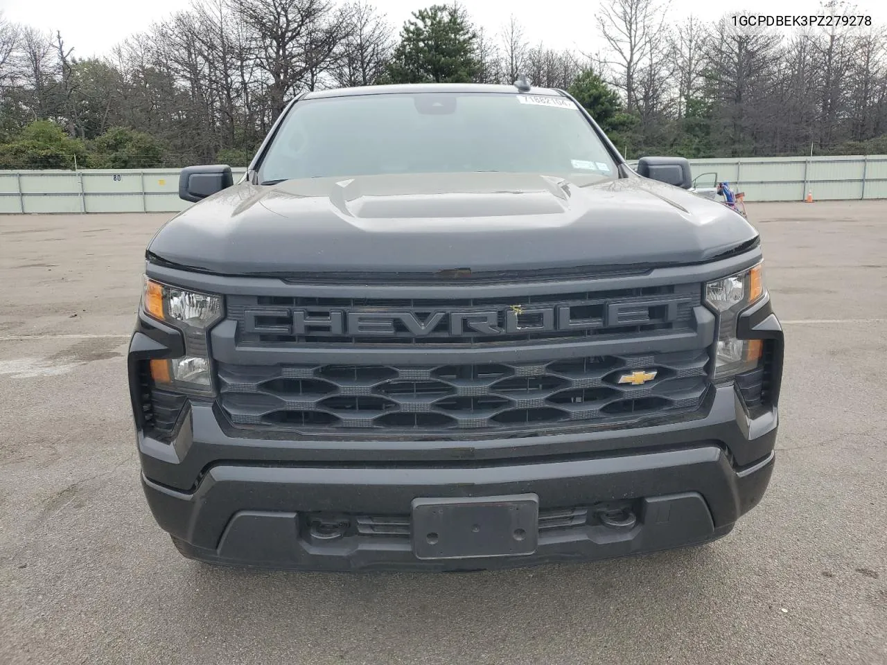 2023 Chevrolet Silverado K1500 Custom VIN: 1GCPDBEK3PZ279278 Lot: 71882104