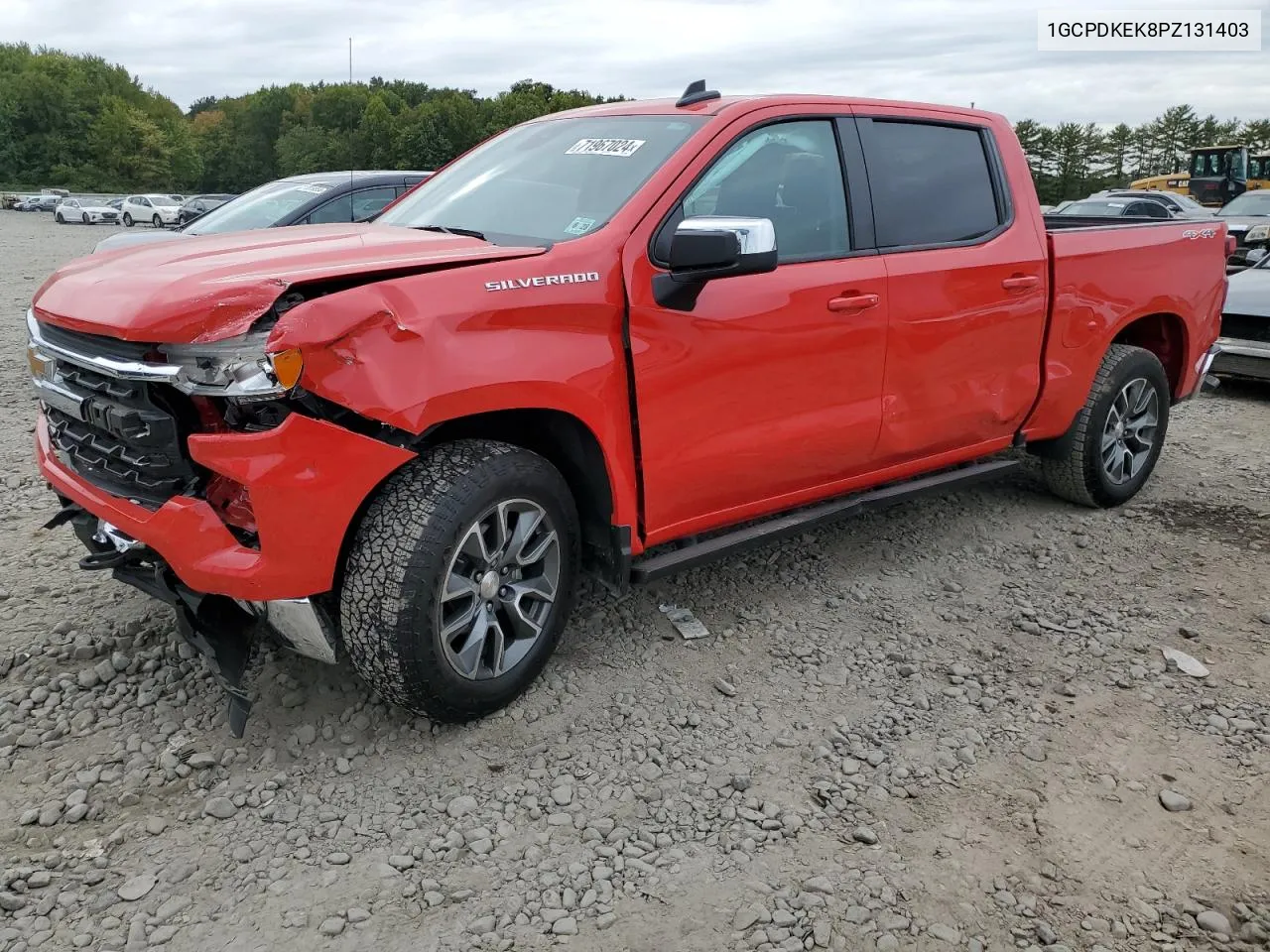 2023 Chevrolet Silverado K1500 Lt-L VIN: 1GCPDKEK8PZ131403 Lot: 71967024