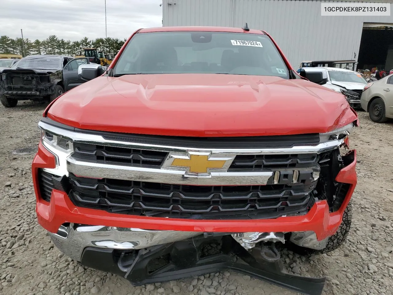 2023 Chevrolet Silverado K1500 Lt-L VIN: 1GCPDKEK8PZ131403 Lot: 71967024