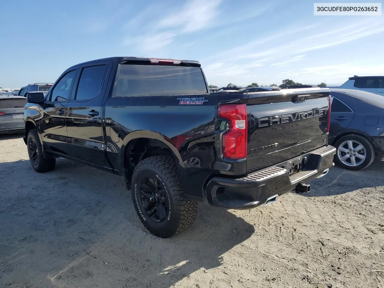 2023 Chevrolet Silverado K1500 Lt Trail Boss VIN: 3GCUDFE80PG263652 Lot: 72004854