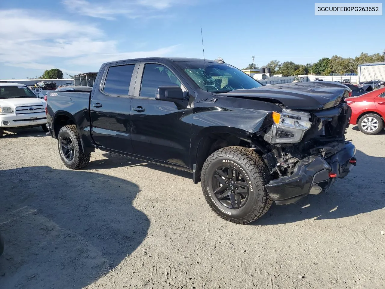 2023 Chevrolet Silverado K1500 Lt Trail Boss VIN: 3GCUDFE80PG263652 Lot: 72004854