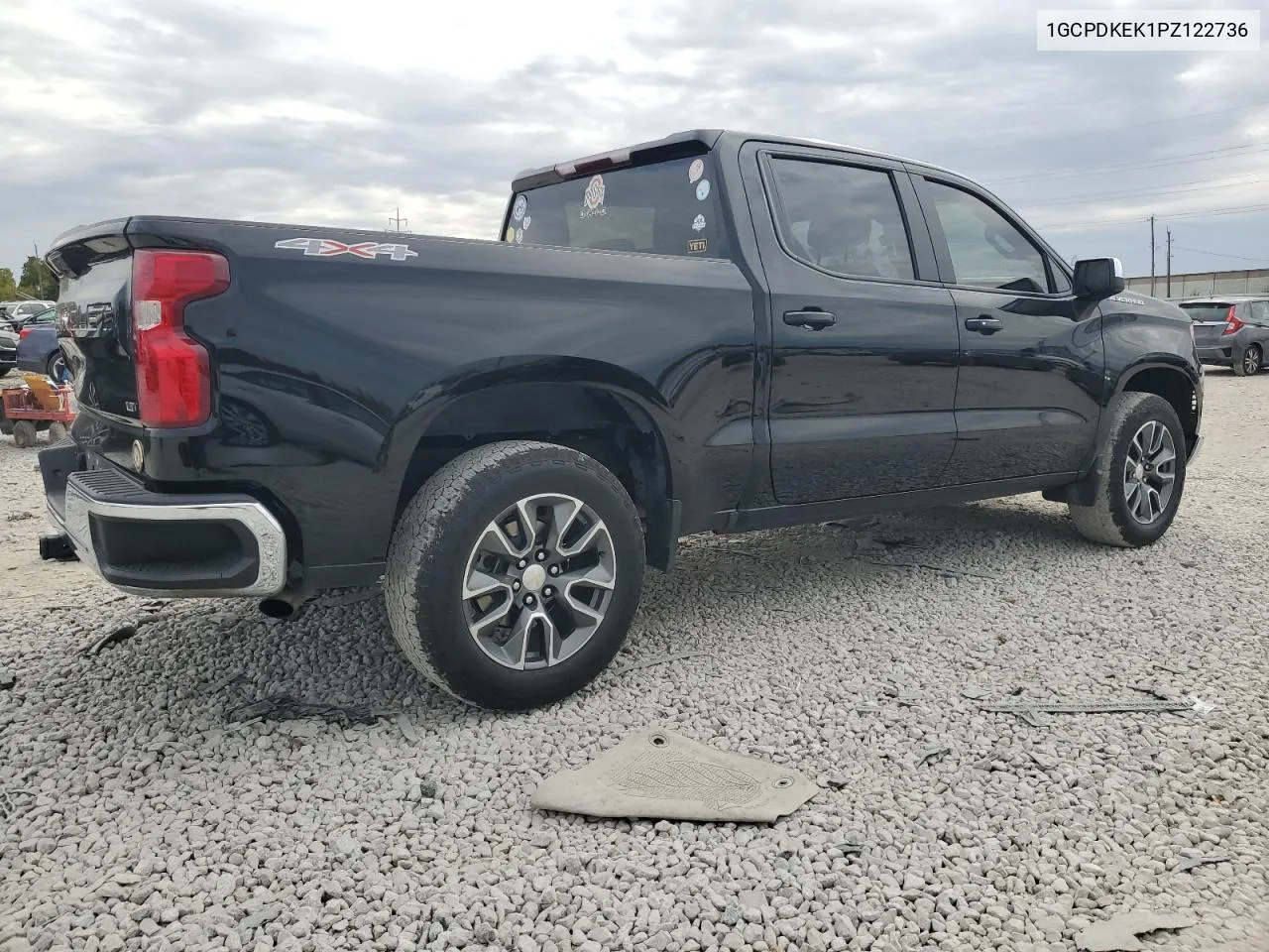 2023 Chevrolet Silverado K1500 Lt-L VIN: 1GCPDKEK1PZ122736 Lot: 72060004