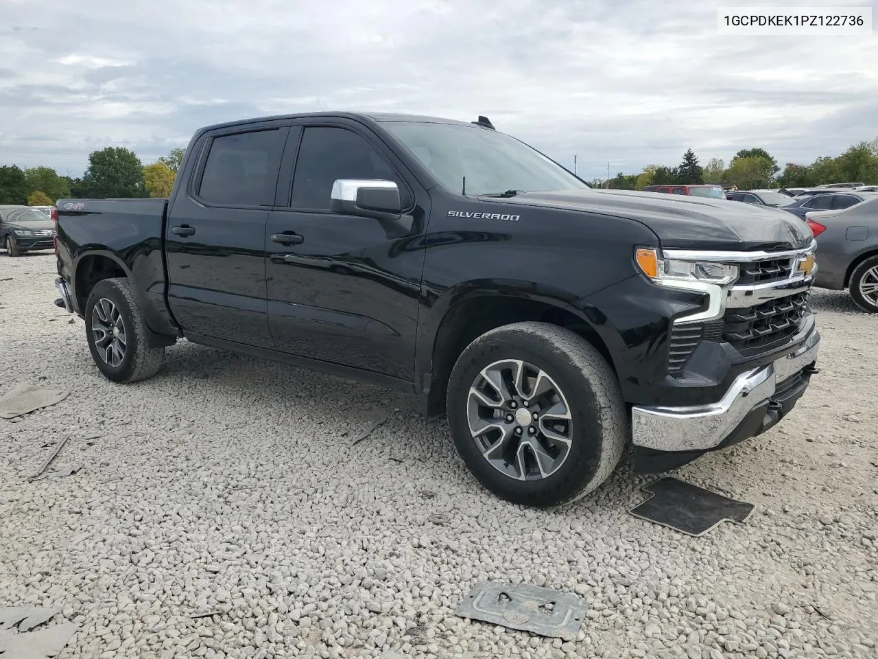 2023 Chevrolet Silverado K1500 Lt-L VIN: 1GCPDKEK1PZ122736 Lot: 72060004