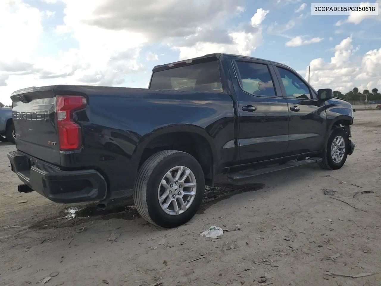 2023 Chevrolet Silverado C1500 Rst VIN: 3GCPADE85PG350618 Lot: 72155654