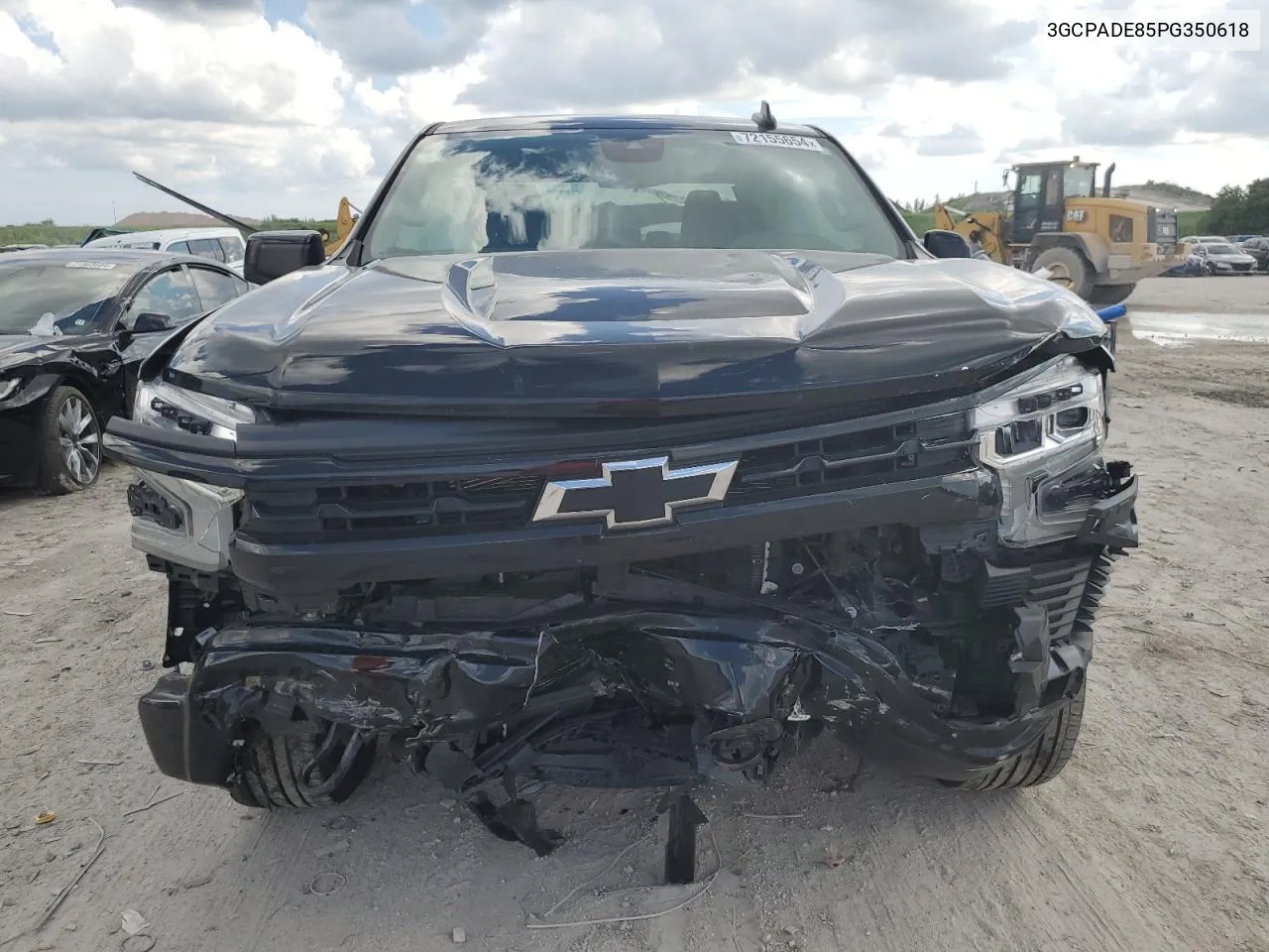 2023 Chevrolet Silverado C1500 Rst VIN: 3GCPADE85PG350618 Lot: 72155654