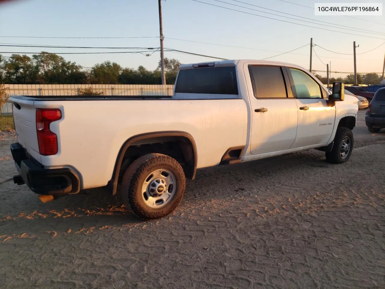 2023 Chevrolet Silverado C2500 Heavy Duty VIN: 1GC4WLE76PF196864 Lot: 72174014