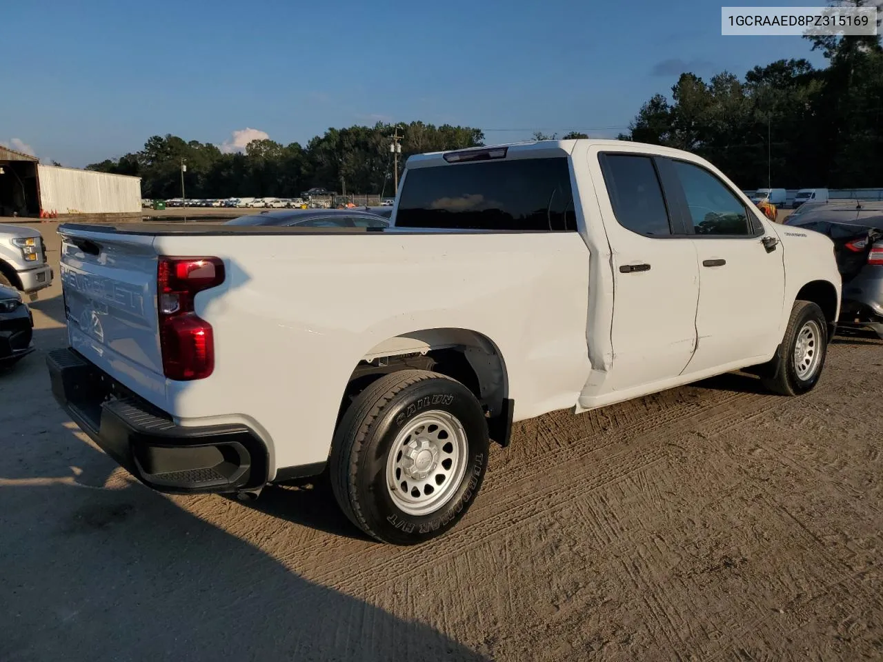 2023 Chevrolet Silverado C1500 VIN: 1GCRAAED8PZ315169 Lot: 72443644